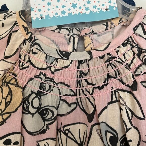 Disney Baby Pinafore Dresses x3 Winnie the Pooh, Pluto, 101 Dalmatians, lion … - Picture 15 of 16